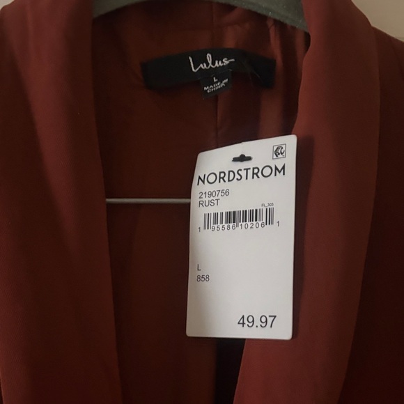 Lulu's Rust Jumpsuit - Picture 3 of 7